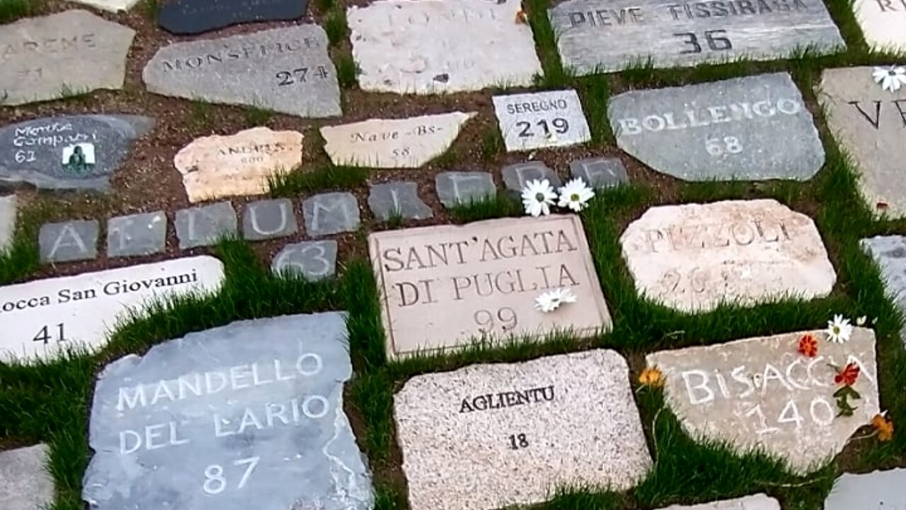 Monteleone d'Orvieto partecipa con la propria pietra al Lastricato della Memoria